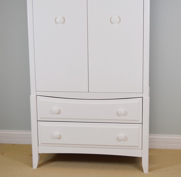 White Ragazzi Furniture Armoire