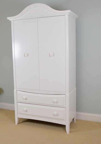 White Ragazzi Furniture Armoire