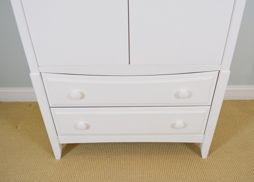 White Ragazzi Furniture Armoire