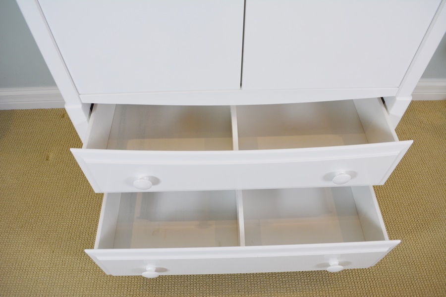 White Ragazzi Furniture Armoire