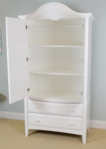 White Ragazzi Furniture Armoire