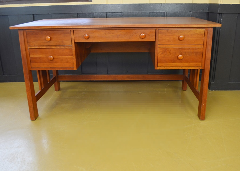 Ethan Allen Mission Influenced Cherry Desk