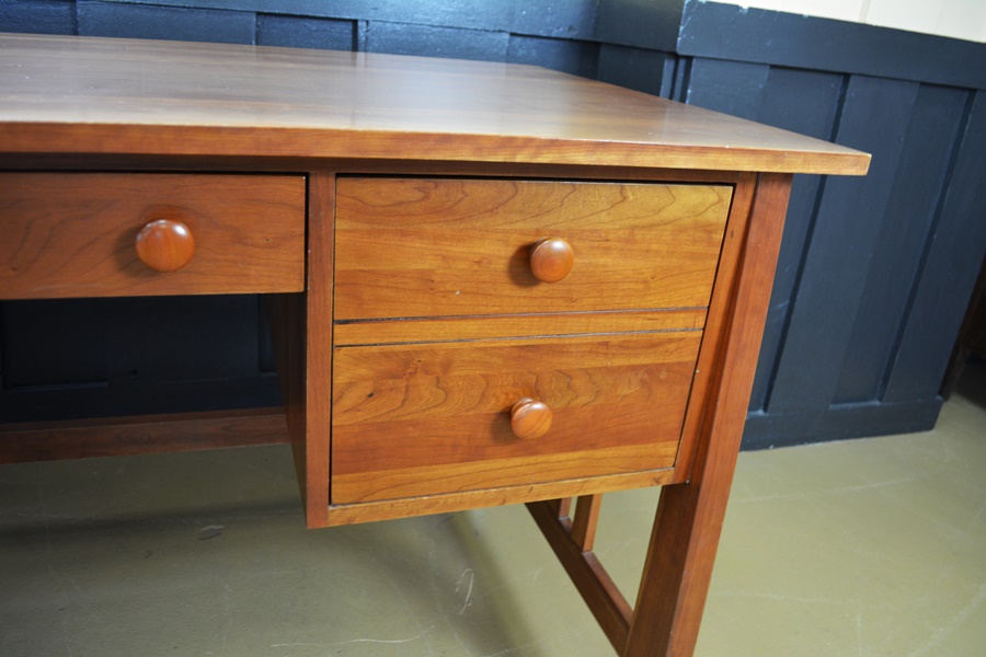 Ethan Allen Mission Influenced Cherry Desk
