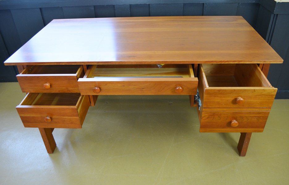Ethan Allen Mission Influenced Cherry Desk