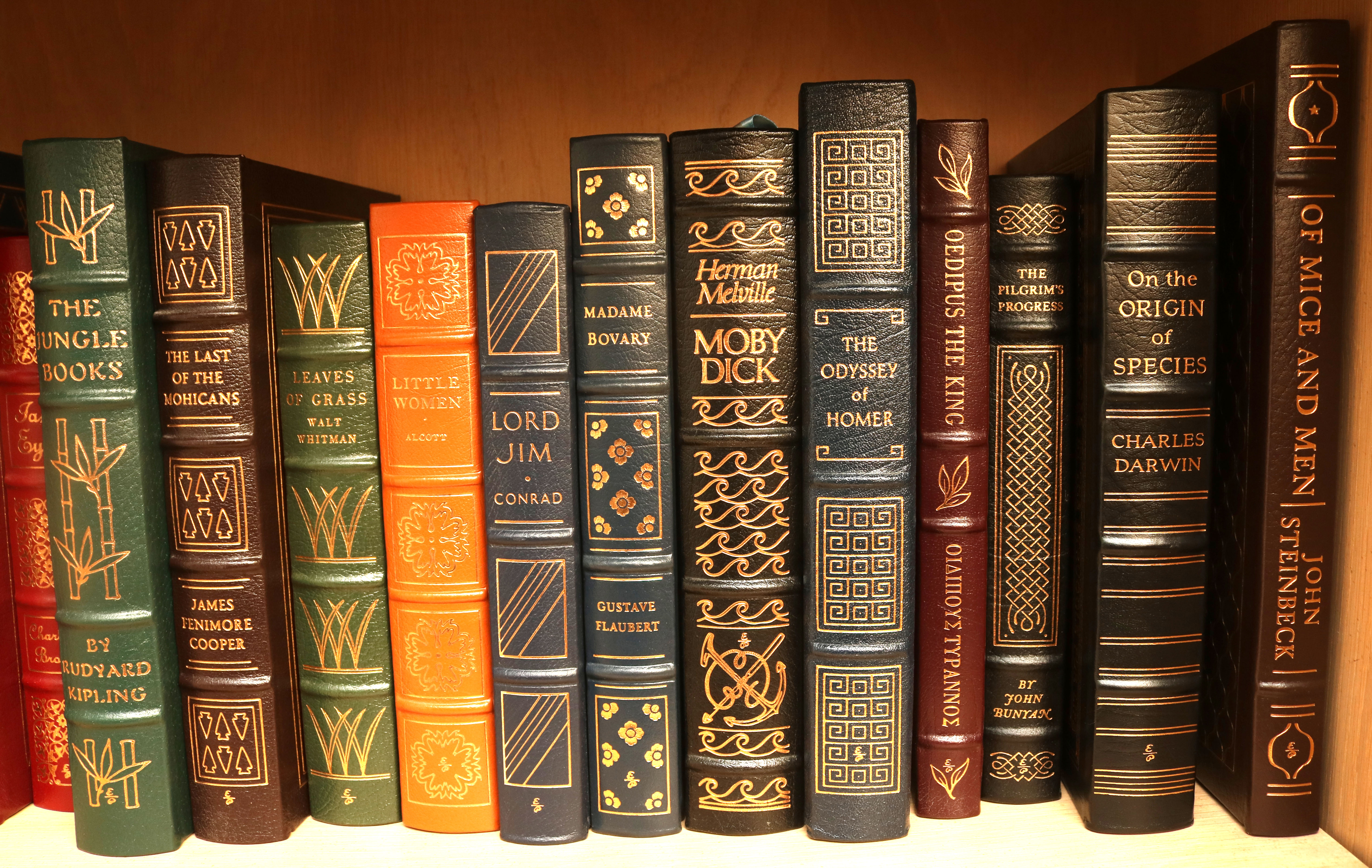 Easton Press 100 Greatest Books Ever Written Series, Leather Bound Collector's Editions