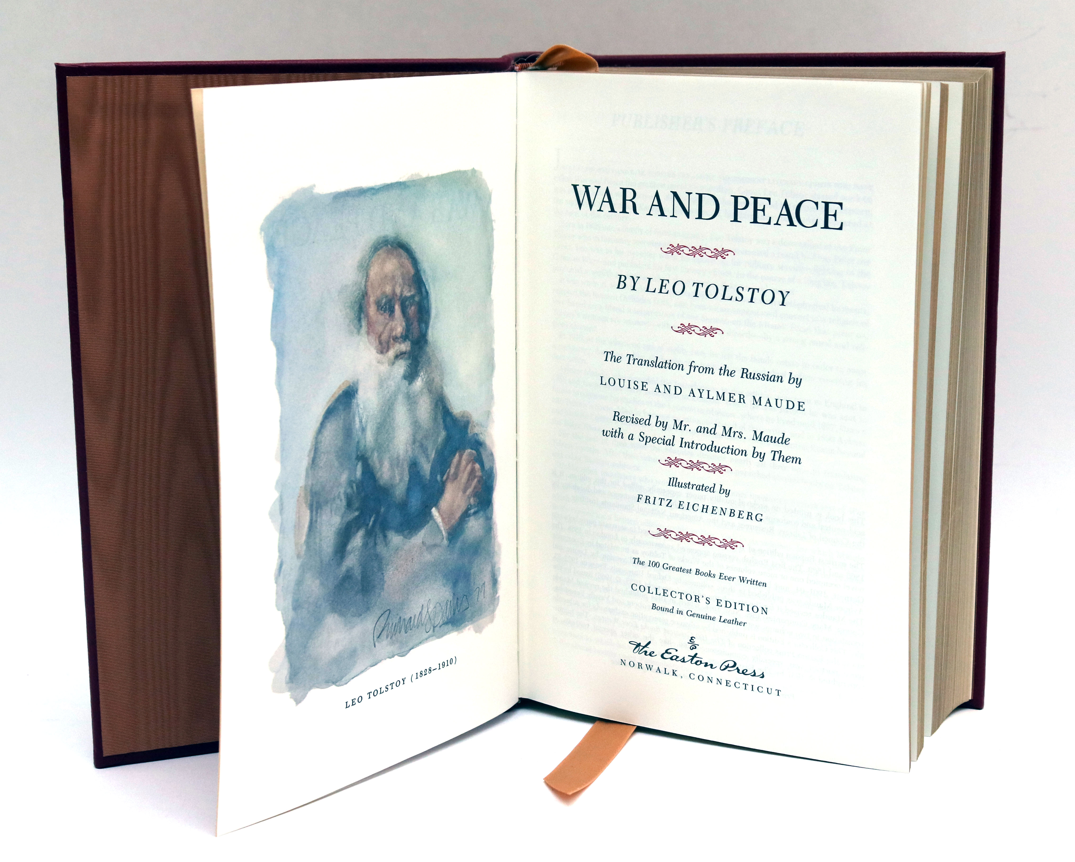 Easton Press 100 Greatest Books Ever Written Series, Leather Bound Collector's Editions