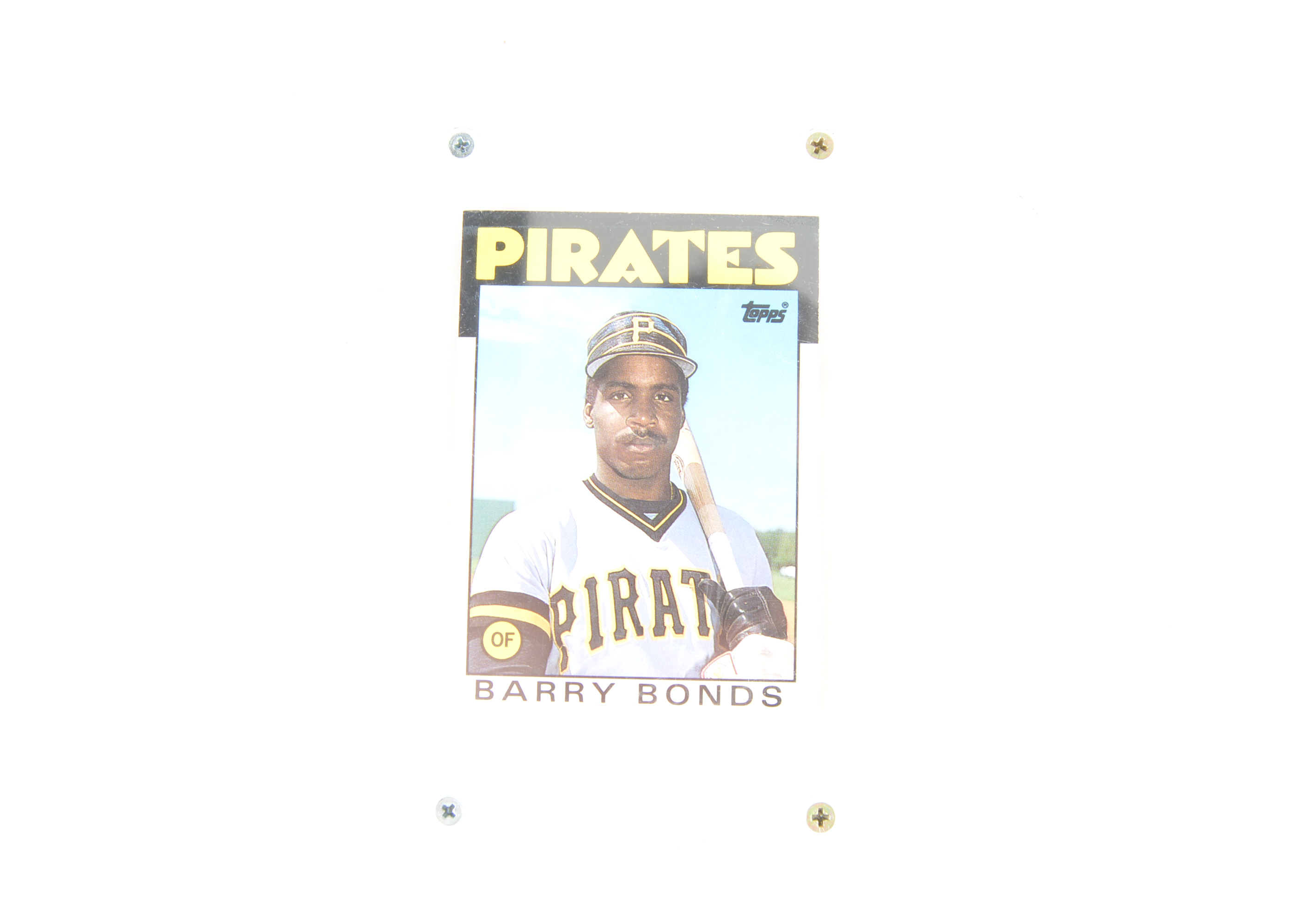 Barry Bonds Rookie Card