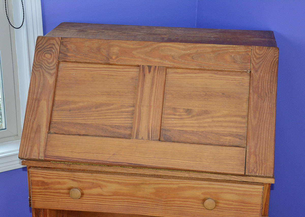 Santa Fe Style Secretary Desk by The Pine Factory