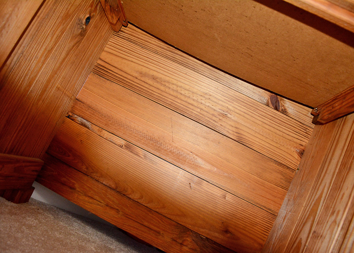 Santa Fe Style Secretary Desk by The Pine Factory