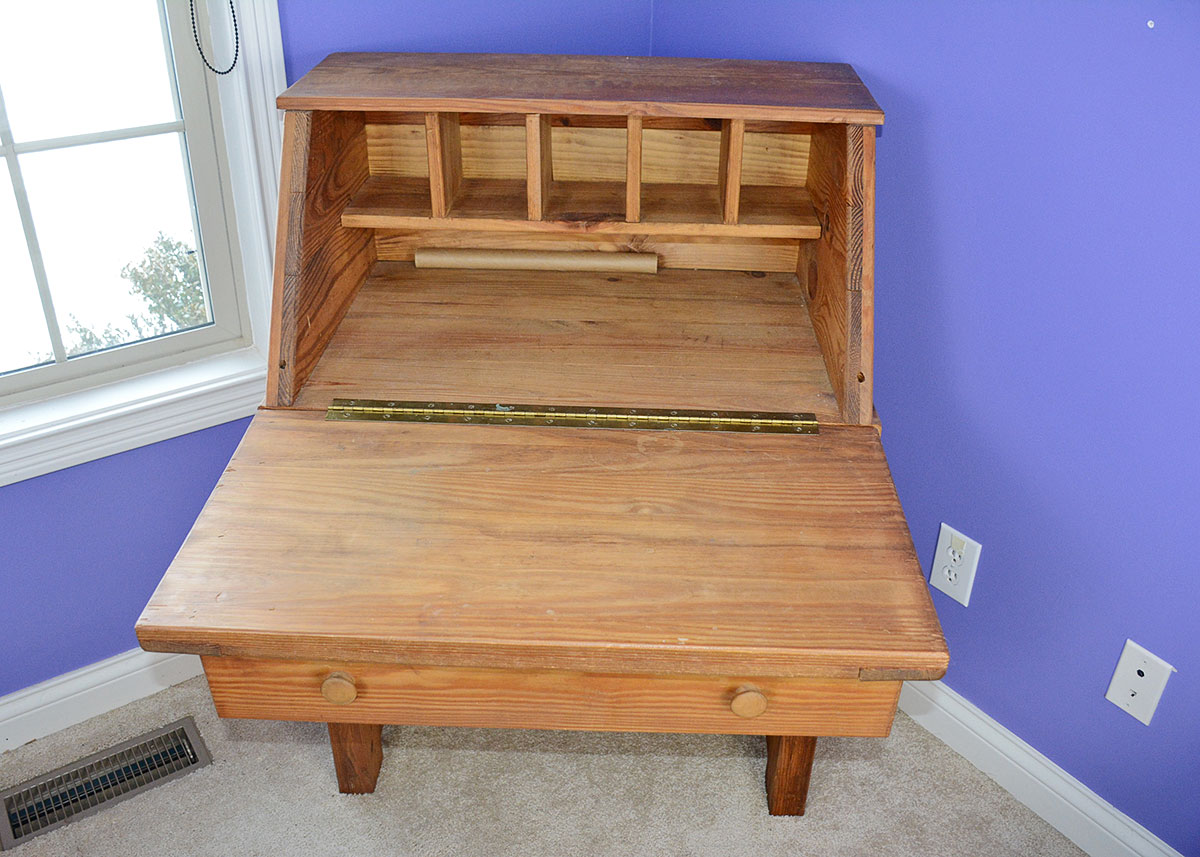 Santa Fe Style Secretary Desk by The Pine Factory