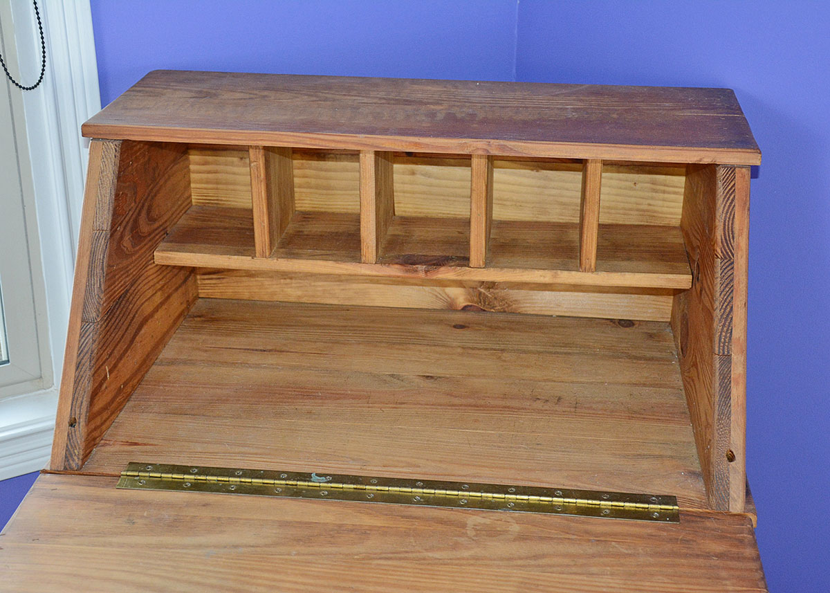 Santa Fe Style Secretary Desk by The Pine Factory