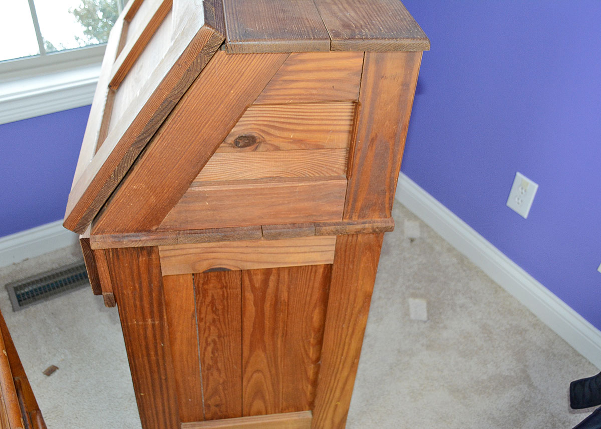 Santa Fe Style Secretary Desk by The Pine Factory