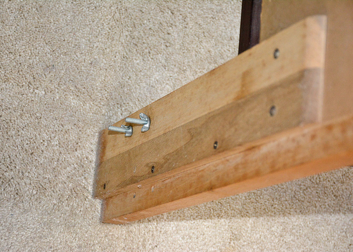 Vintage Queen Headboard and Frame