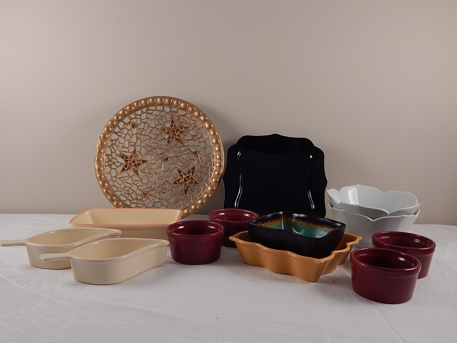 Modern Stoneware Serving Dishes