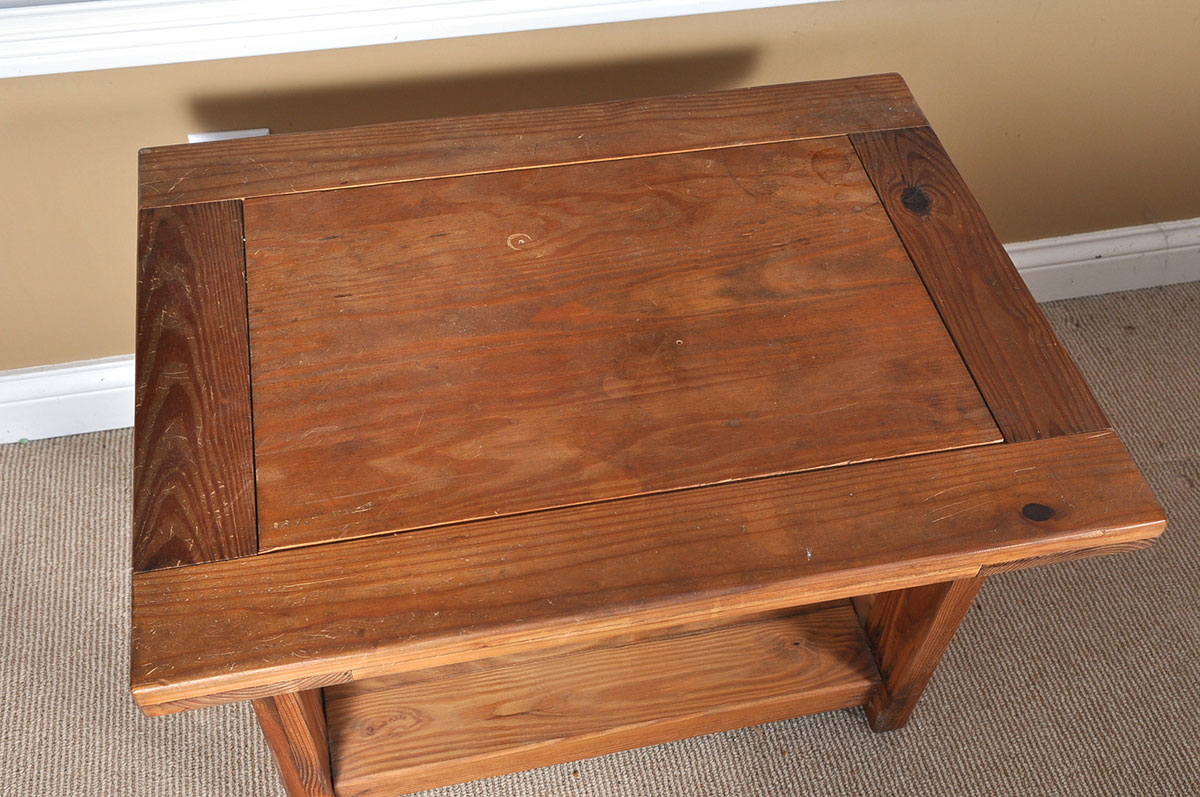 Santa Fe Style End Table by The Pine Factory
