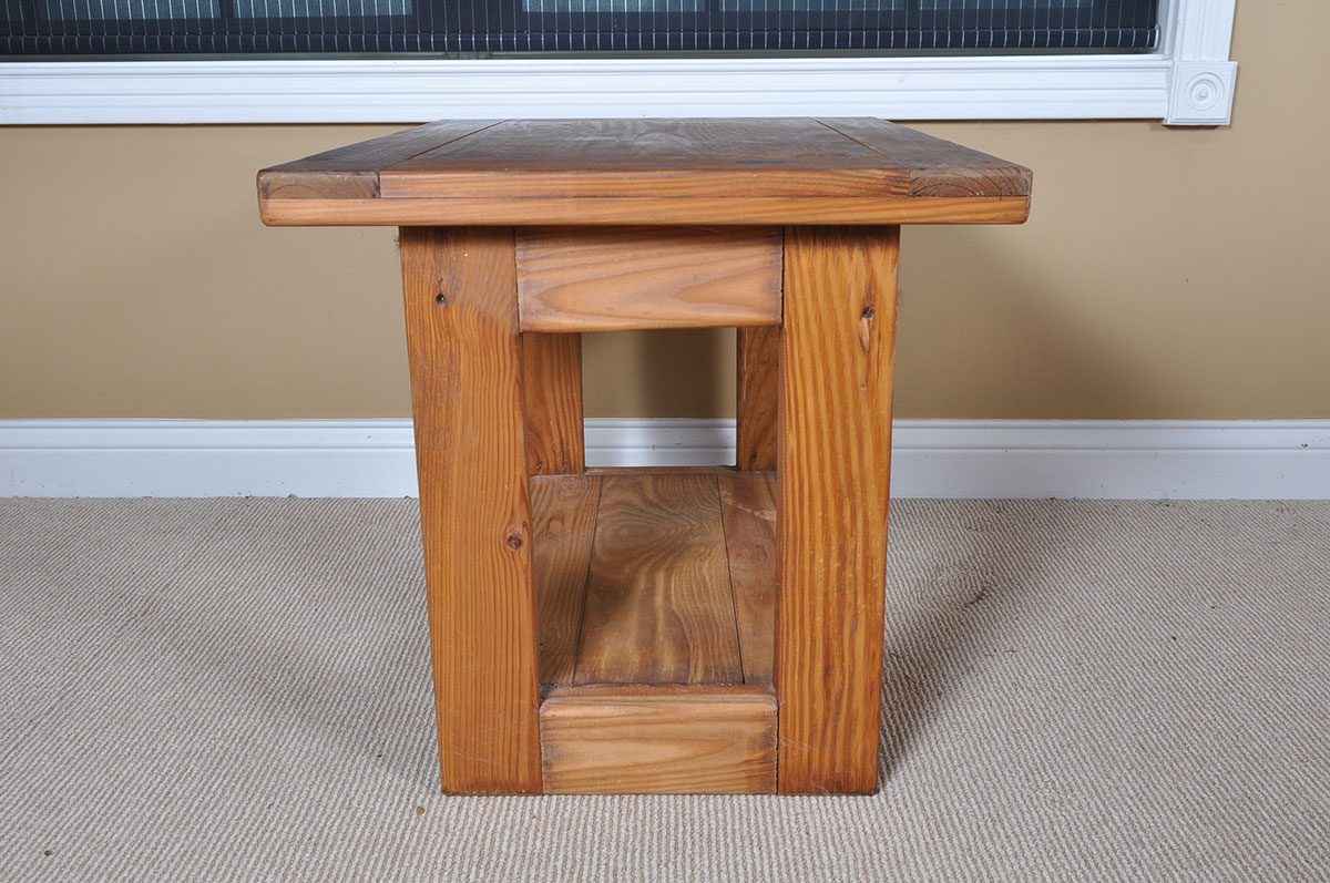 Santa Fe Style End Table by The Pine Factory