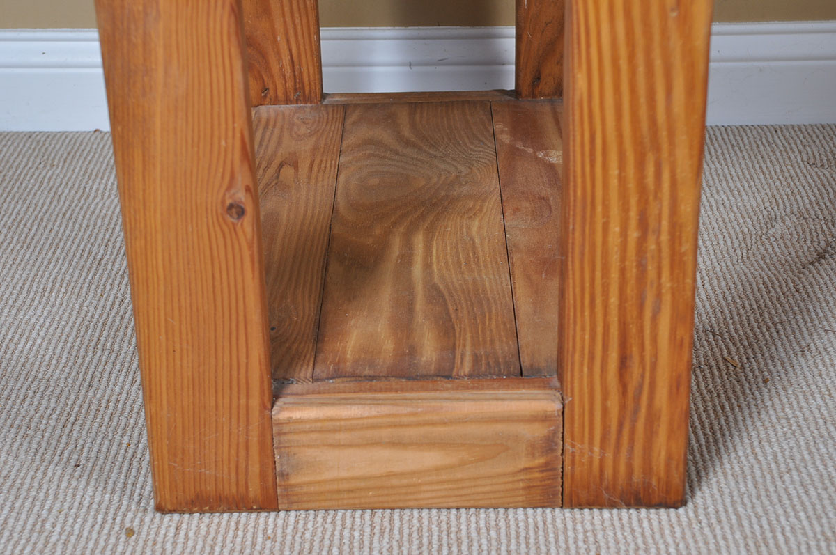 Santa Fe Style End Table by The Pine Factory