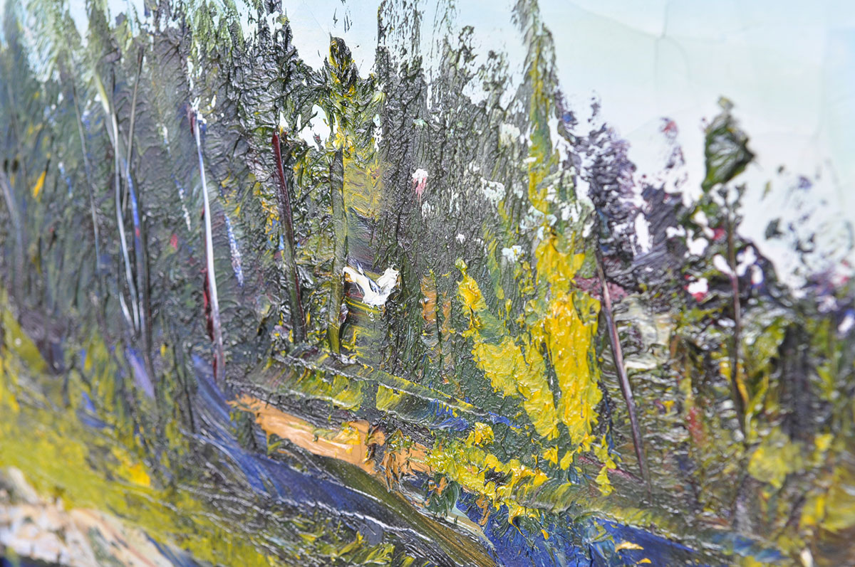 "Point Light" Oil Painting by C.F. Russell