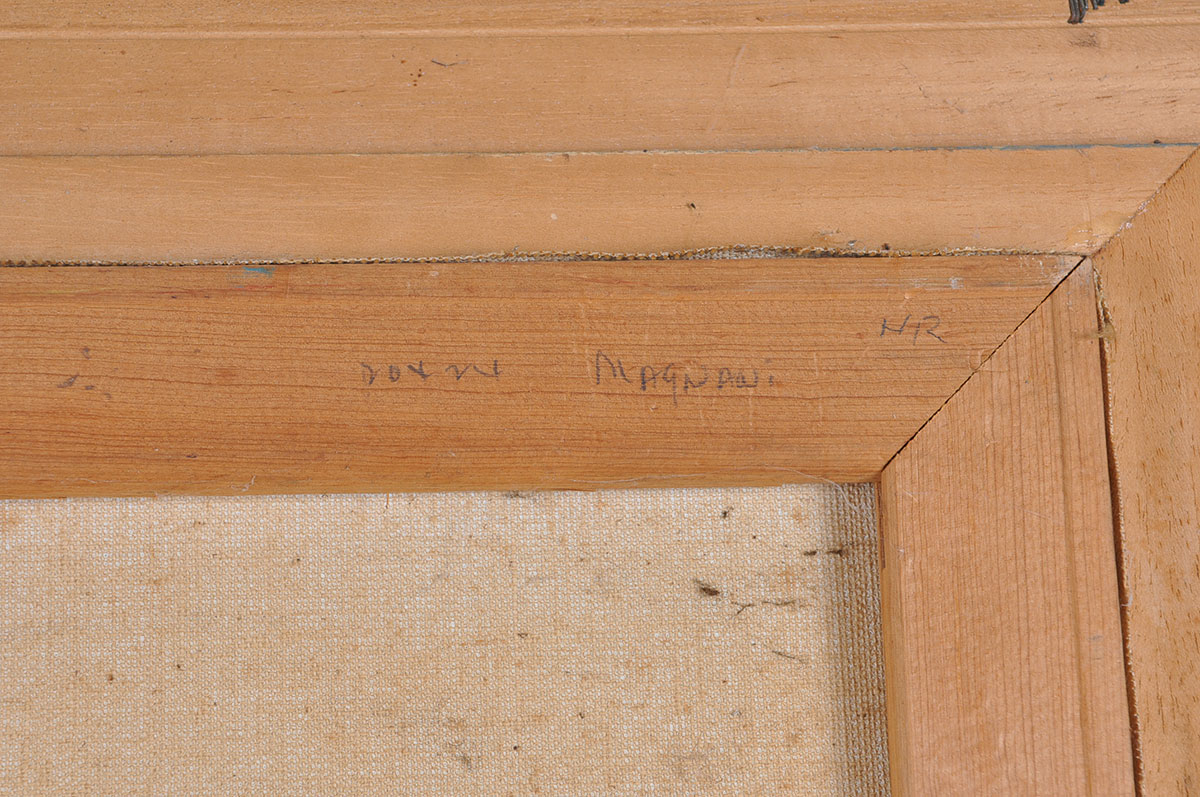 J. Donaldson Still Life of Apples  Oil Painting