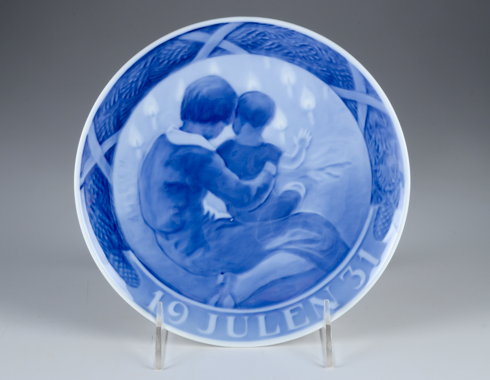 Set of Royal Copenhagen Holiday Collector Plates