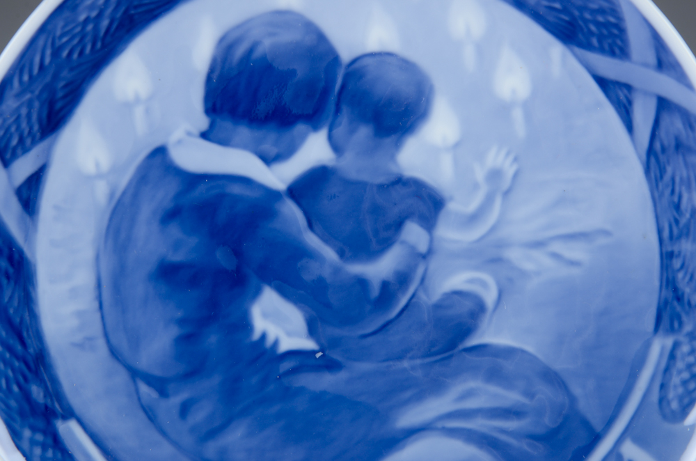 Set of Royal Copenhagen Holiday Collector Plates