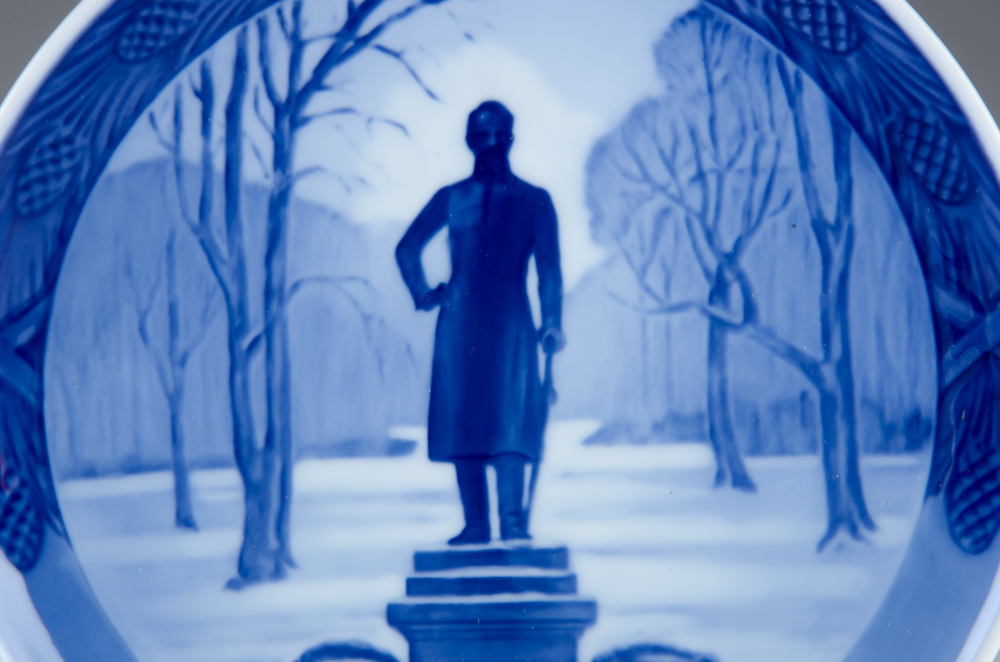 Set of Royal Copenhagen Holiday Collector Plates