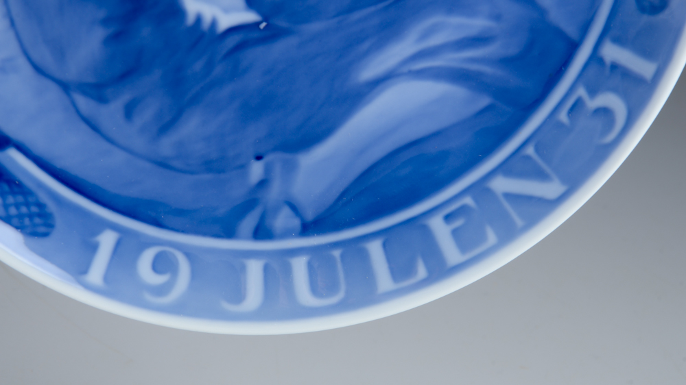 Set of Royal Copenhagen Holiday Collector Plates