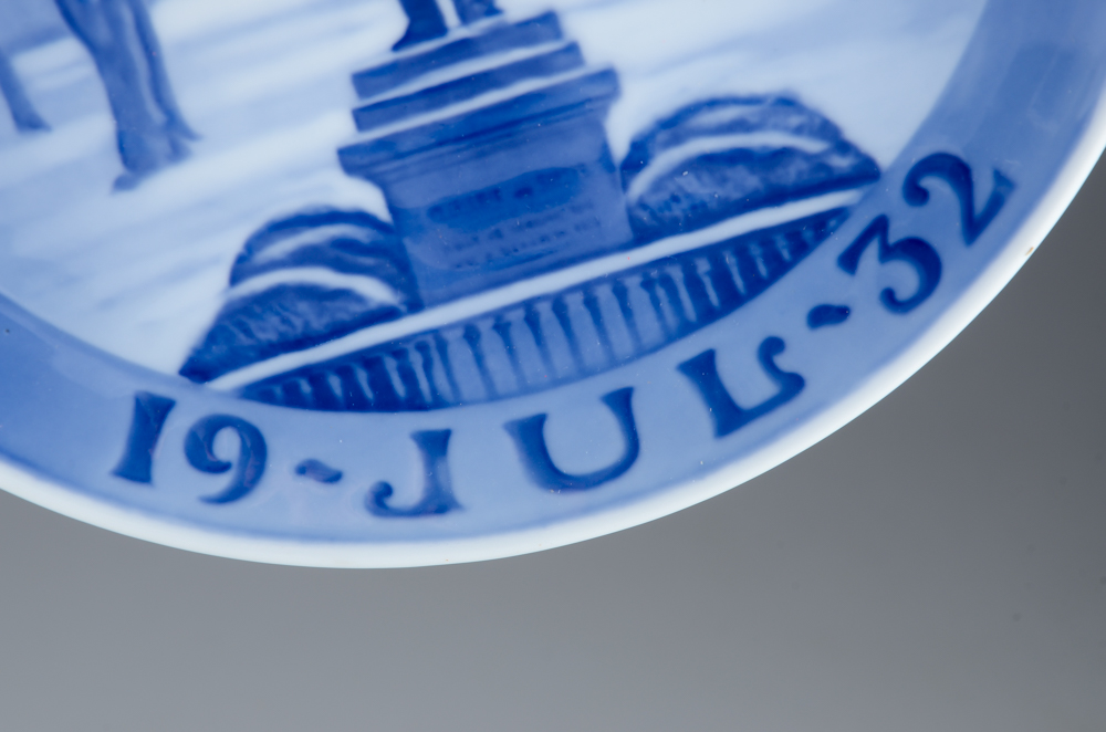 Set of Royal Copenhagen Holiday Collector Plates