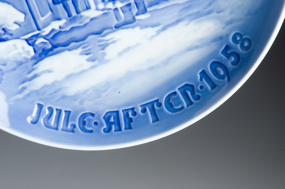 Set of Royal Copenhagen Holiday Collector Plates