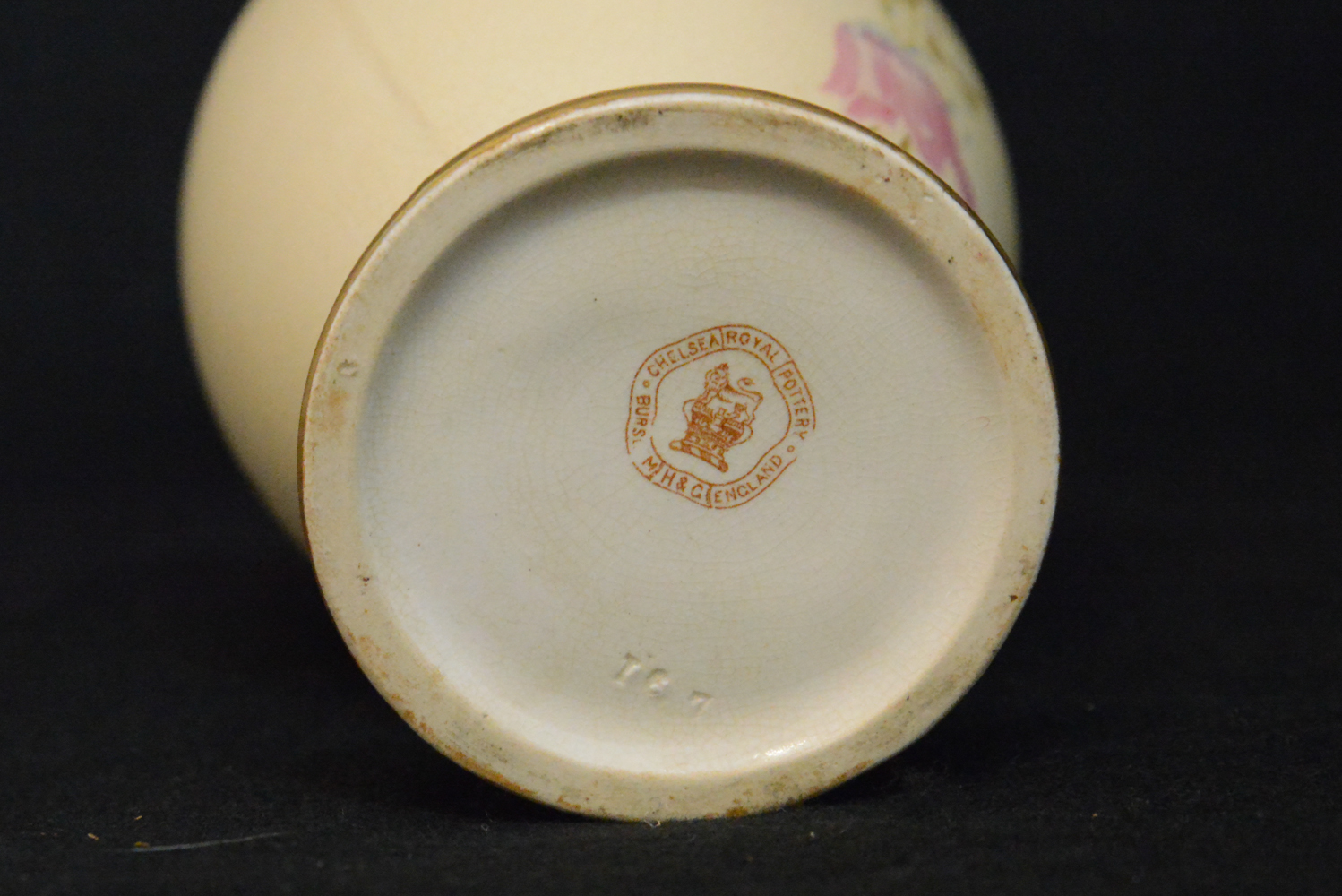 Victorian Chelsea Royal Pottery Pitcher