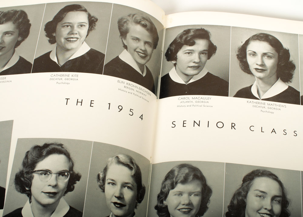 Collection of Vintage Yearbooks