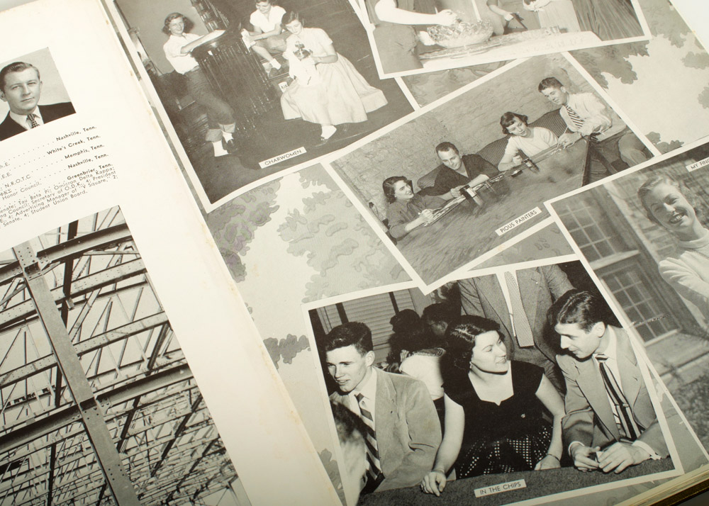 Collection of Vintage Yearbooks