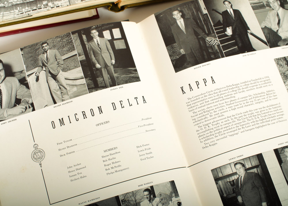 Collection of Vintage Yearbooks