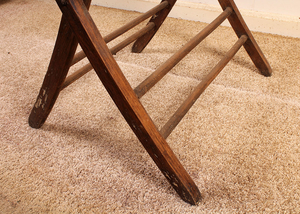 Vintage Collapsible Wooden Table