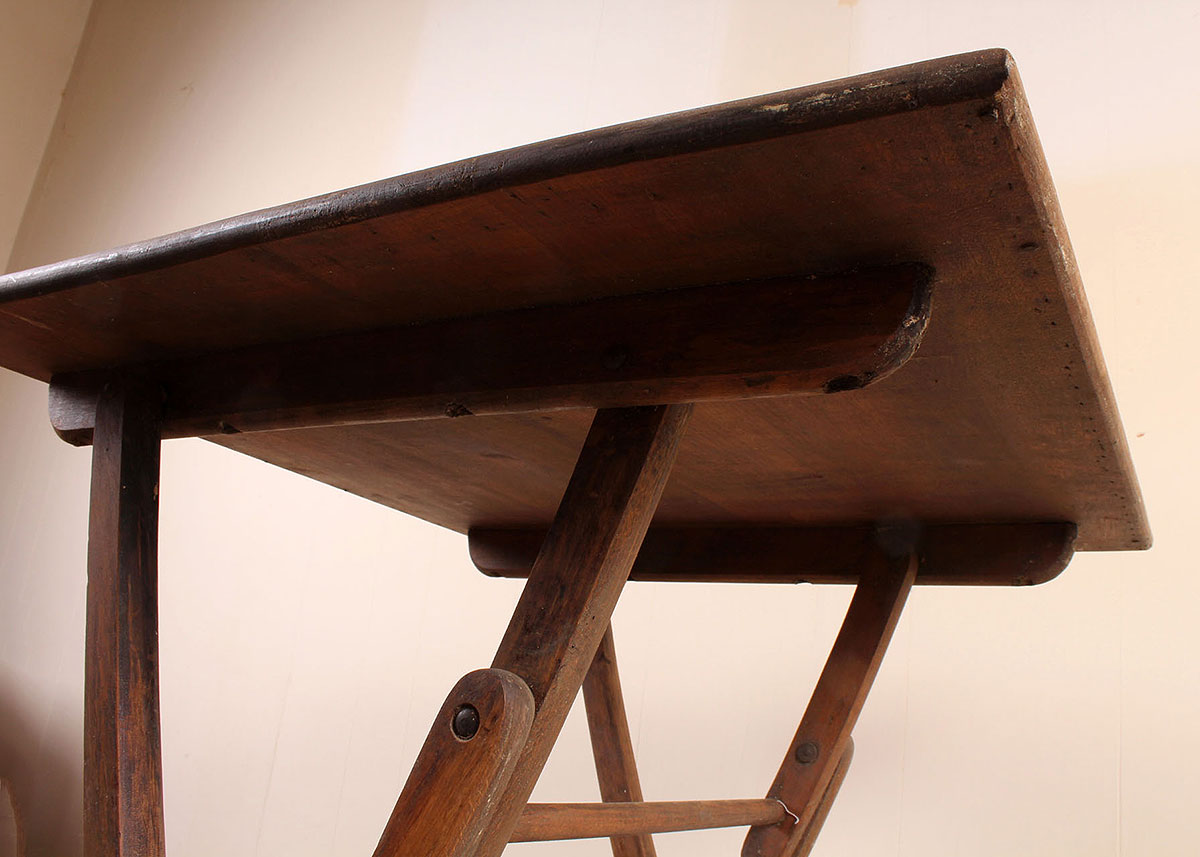 Vintage Collapsible Wooden Table