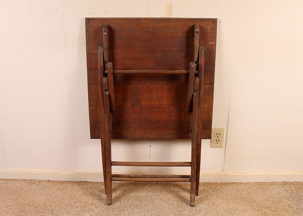 Vintage Collapsible Wooden Table