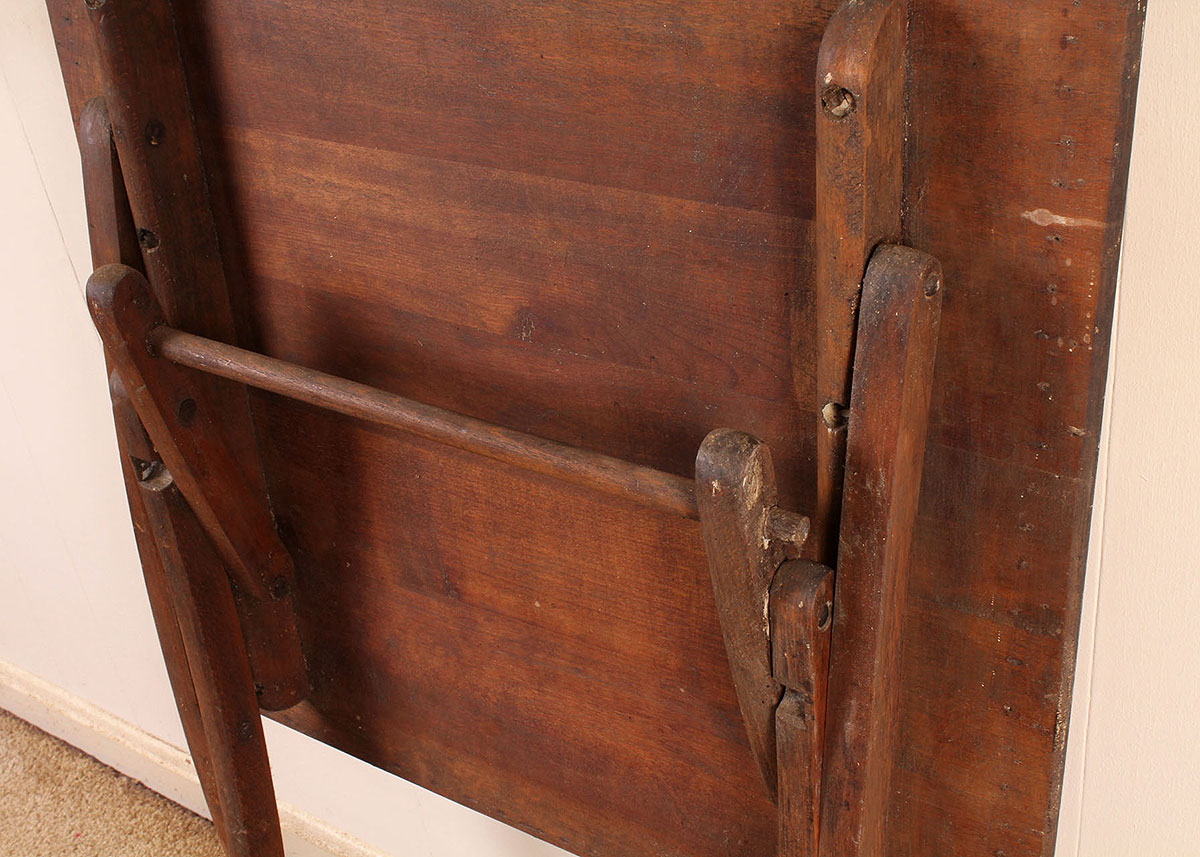 Vintage Collapsible Wooden Table
