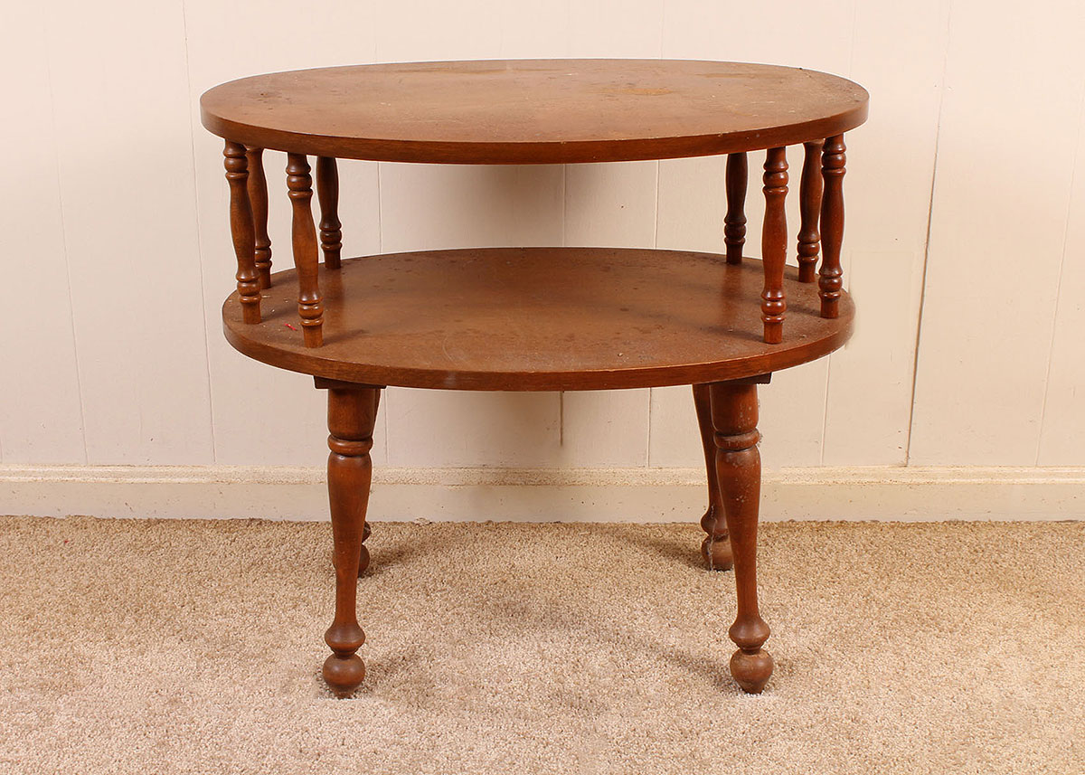 Vintage Two Tier Side Table