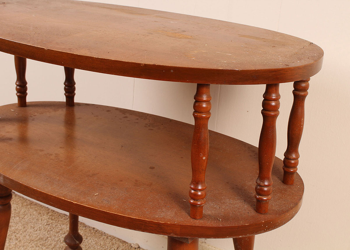 Vintage Two Tier Side Table