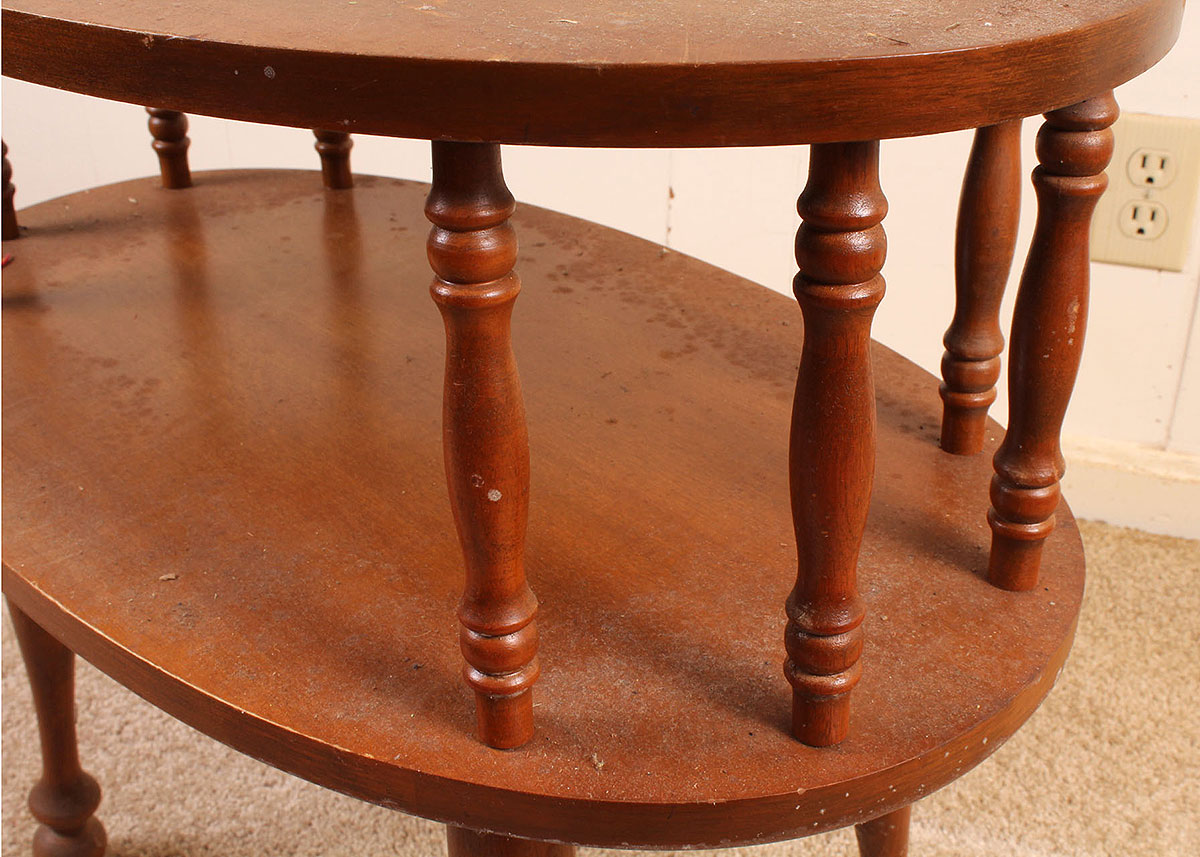 Vintage Two Tier Side Table