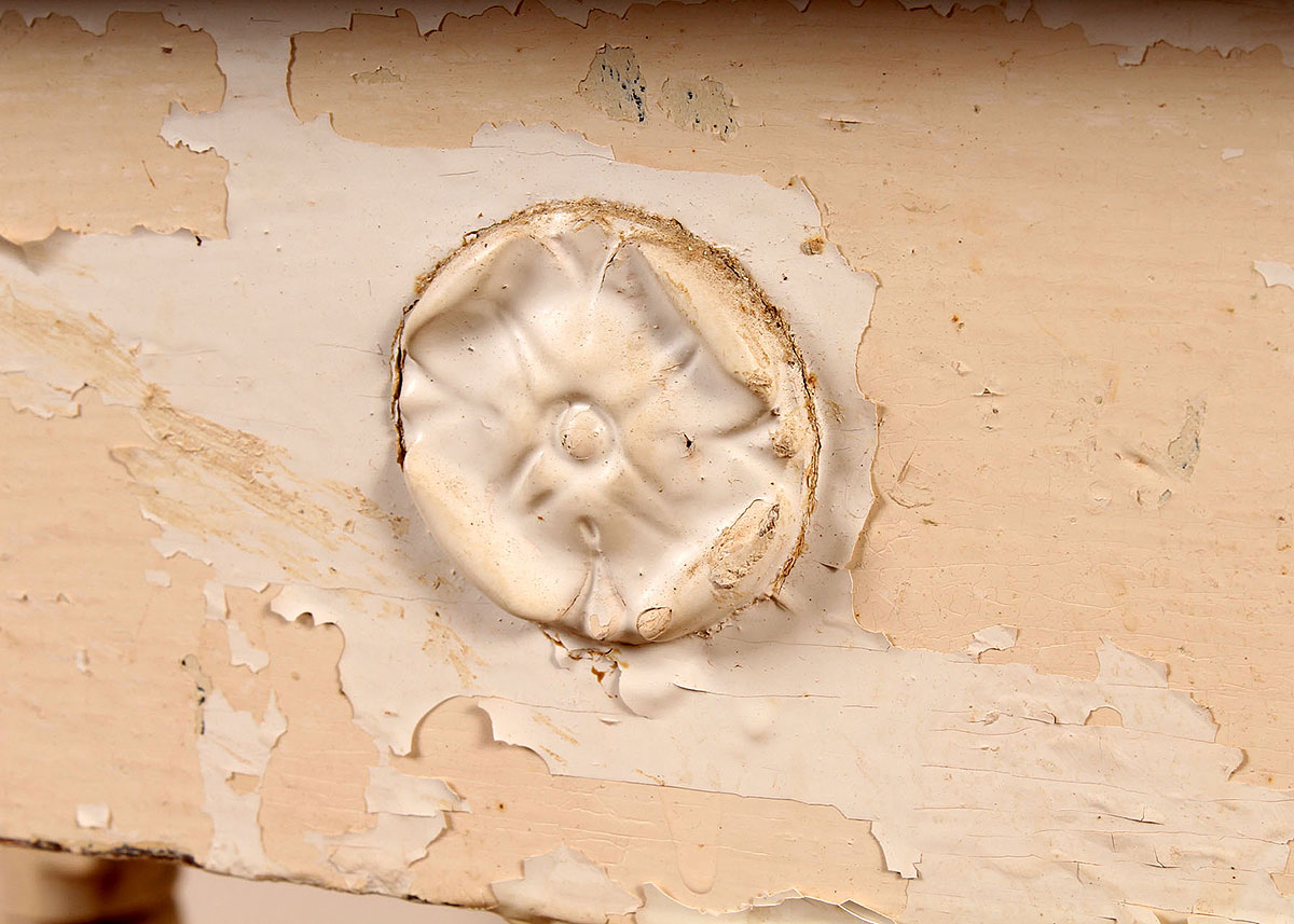 Rustic Victorian Side Table