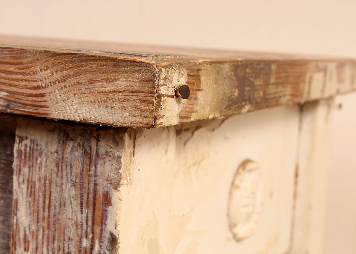 Rustic Victorian Side Table