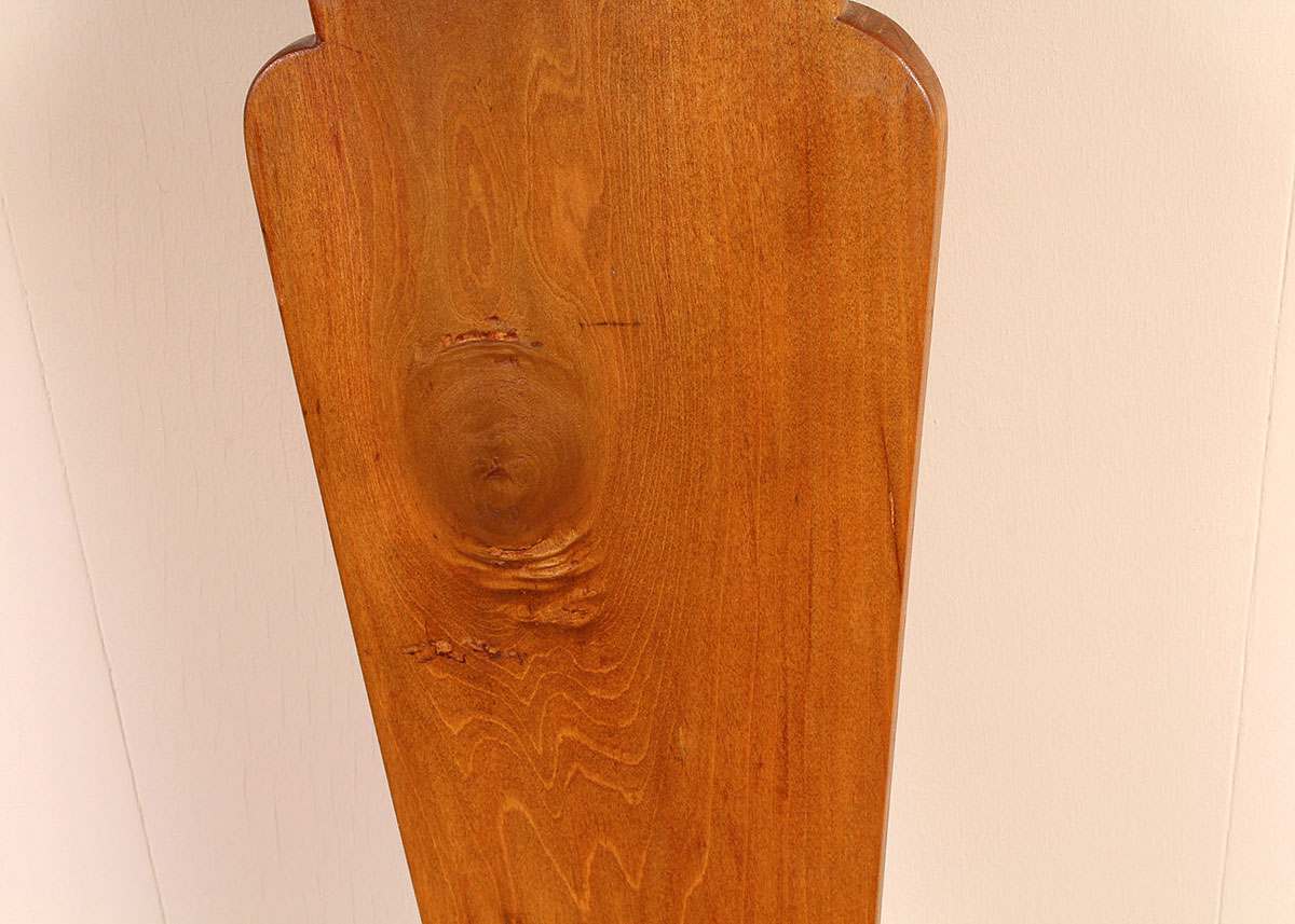 Three Legged Milking or Spinning Folk Art Chair