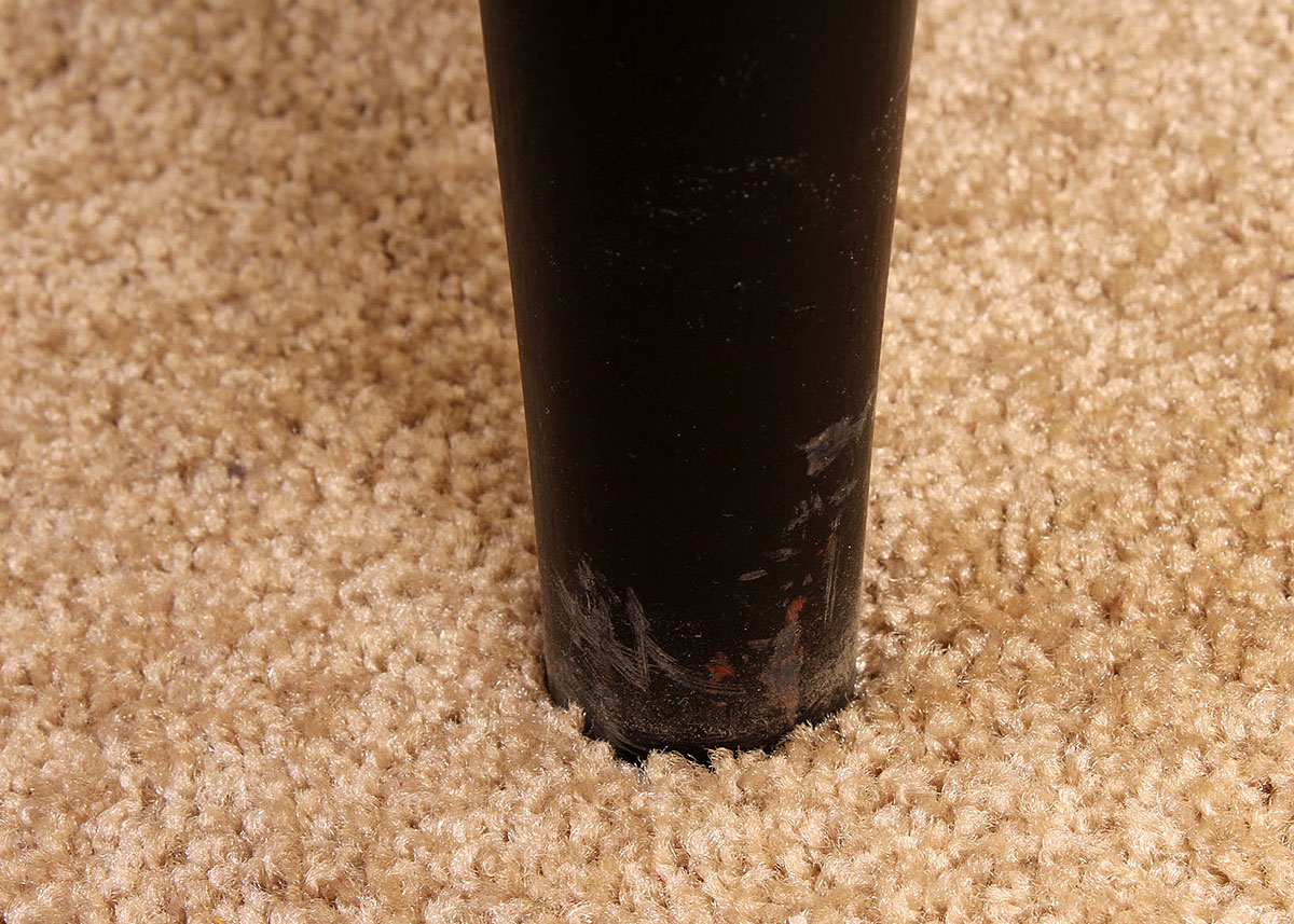 Black Lacquerwork Ladderback Chair