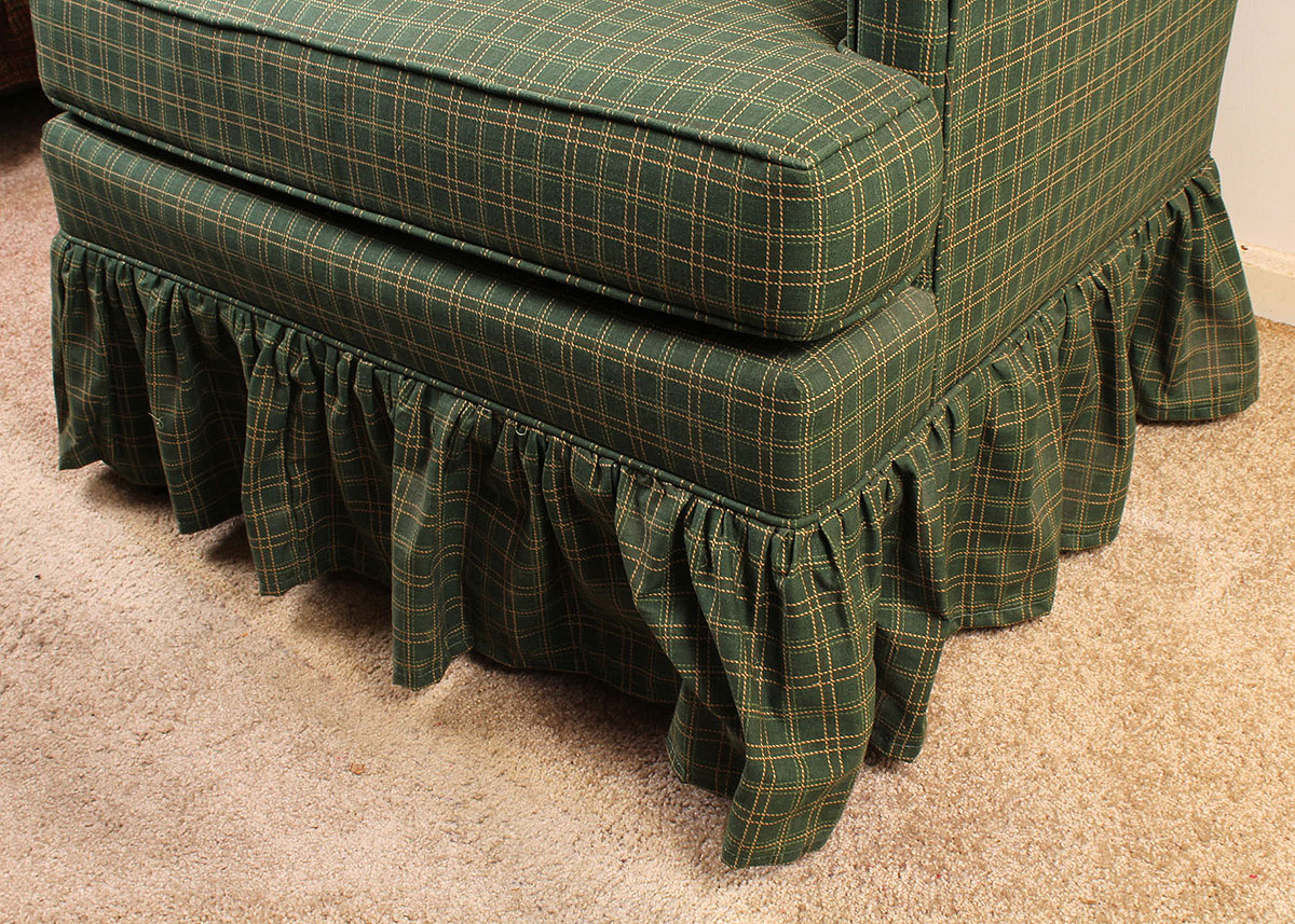 Upholstered Wingback Chair