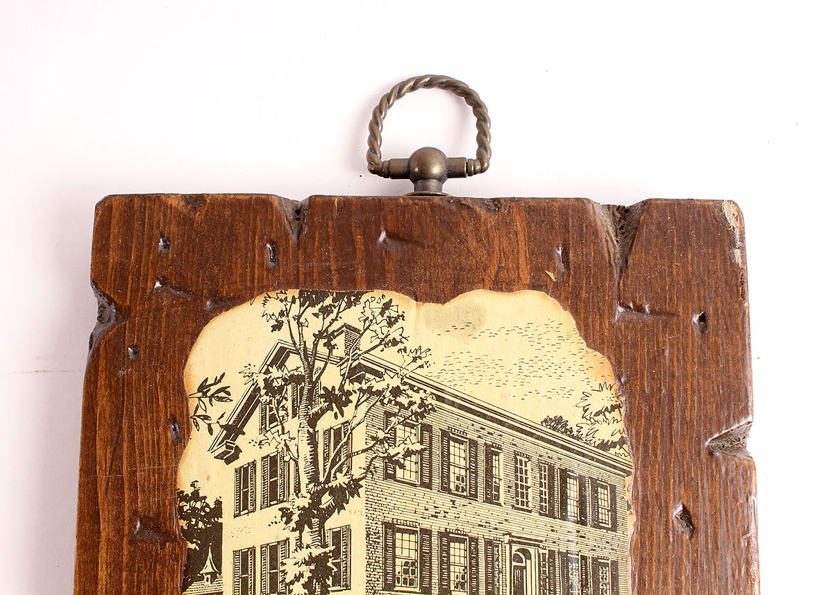 "The Dark and Bloody Ground"  Historical Map and My Old Kentucky Home Wall Hanging Duo