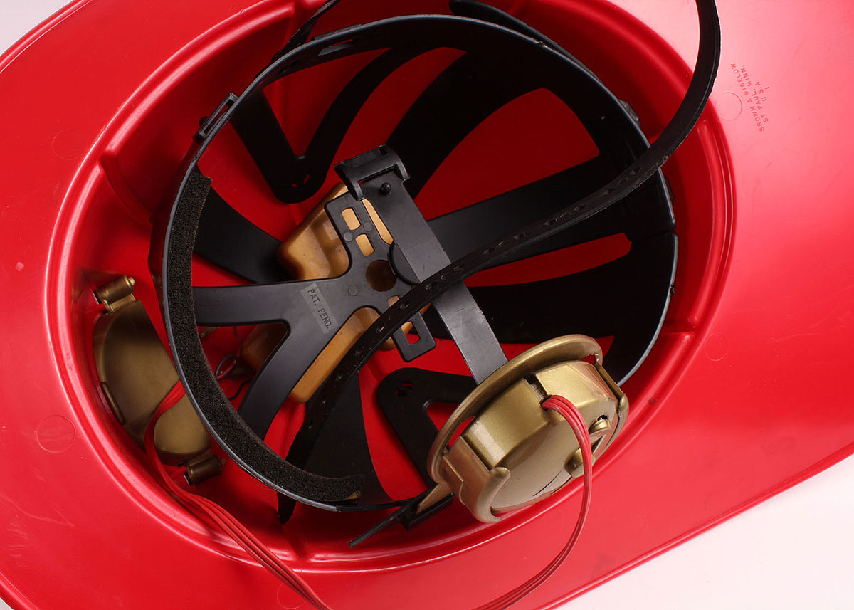 Vintage Texaco Children's Toy Helmets