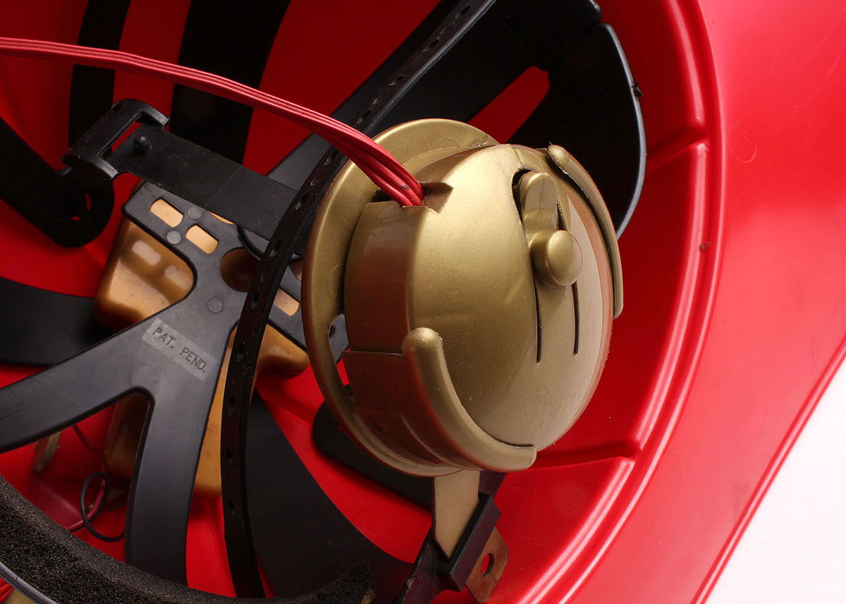 Vintage Texaco Children's Toy Helmets