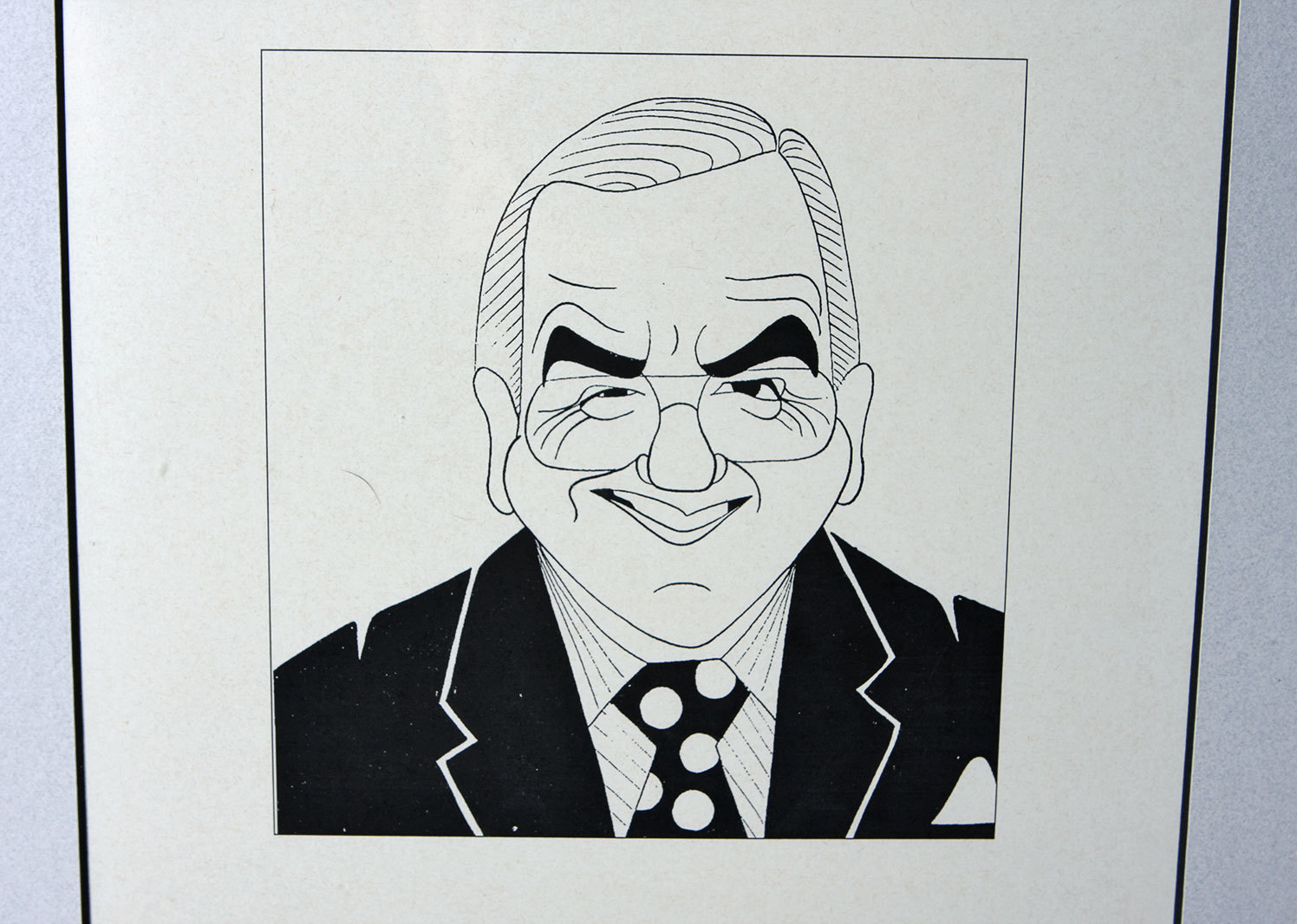 Signed Marshall Jay Kaplan Serigraph of Ed McMahon