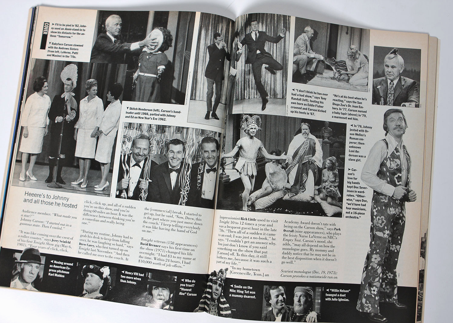 May 1992 "People Weekly" Magazine Farewell Tribute To Johnny Carson